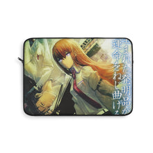 Load image into Gallery viewer, Makise Kurisu & Rintaro Okabe Laptop Sleeve