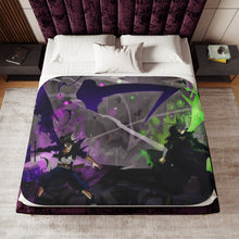 Load image into Gallery viewer, Black Clover Asta, Yuno Sherpa Blanket