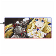 Load image into Gallery viewer, Goblin Slayer Goblin Slayer, Priestess RGB LED Mouse Pad (Desk Mat)