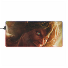 Load image into Gallery viewer, Anime Attack On Titan RGB LED Mouse Pad (Desk Mat)