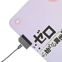 Load image into Gallery viewer, Anime Re:ZERO -Starting Life in Another World- RGB LED Mouse Pad (Desk Mat)