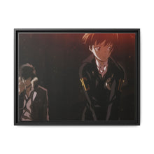 Load image into Gallery viewer, Shinya Kogami And Akane Tsunemori Together Canvas Framed Art Print