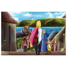 Load image into Gallery viewer, Anime Howl's Moving Castle Jigsaw Puzzle