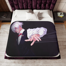 Load image into Gallery viewer, Anime Death Parade Sherpa Blanket