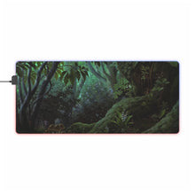 Load image into Gallery viewer, Princess Mononoke RGB LED Mouse Pad (Desk Mat)