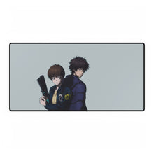 Load image into Gallery viewer, Psycho-Pass Inspecter and a villain Mouse Pad (Desk Mat)