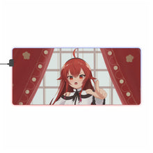 Load image into Gallery viewer, Mushoku Tensei: Jobless Reincarnation Eris Boreas Greyrat RGB LED Mouse Pad (Desk Mat)