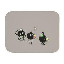 Load image into Gallery viewer, A few マクロクロスケ sketched on a cool Tokyo night Sherpa Blanket