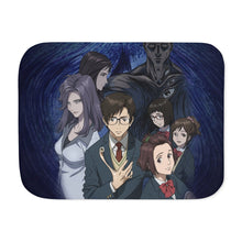 Load image into Gallery viewer, Parasyte -the Maxim- Main Members and Villain Sherpa Blanket