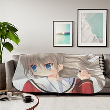 Load image into Gallery viewer, Nao Tomori Face Sherpa Blanket