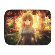 Load image into Gallery viewer, Anime Fate/Stay Night Sherpa Blanket