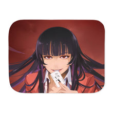Load image into Gallery viewer, Anime Kakegurui Sherpa Blanket