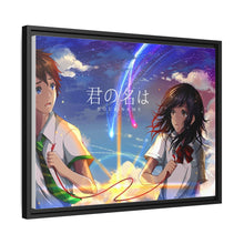 Load image into Gallery viewer, Anime Your Name.r Canvas Framed Art Print