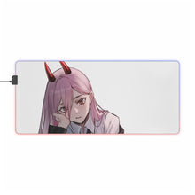 Load image into Gallery viewer, Anime Chainsaw Man RGB LED Mouse Pad (Desk Mat)