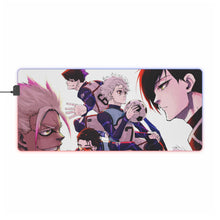 Load image into Gallery viewer, Blue Lock RGB LED Mouse Pad (Desk Mat)