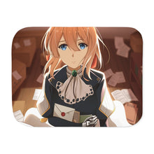 Load image into Gallery viewer, Violet Evergarden Sherpa Blanket