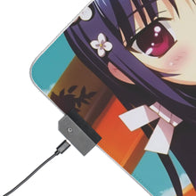 Load image into Gallery viewer, Magical Girl Lyrical Nanoha RGB LED Mouse Pad (Desk Mat)