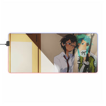Load image into Gallery viewer, Sword Art Online II RGB LED Mouse Pad (Desk Mat)