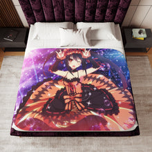 Load image into Gallery viewer, Anime Date A Liver Sherpa Blanket