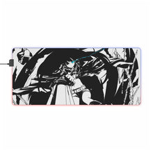 Load image into Gallery viewer, Black Rock Shooter RGB LED Mouse Pad (Desk Mat)