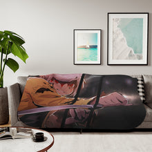 Load image into Gallery viewer, Is It Wrong To Try To Pick Up Girls In A Dungeon? Sherpa Blanket