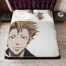 Load image into Gallery viewer, Shuusei Kagari Smmile Sherpa Blanket