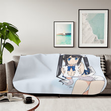 Load image into Gallery viewer, Is It Wrong to Try to Pick Up Girls in a Dungeon? Hestia Sherpa Blanket