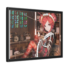 Load image into Gallery viewer, Overlord Entoma Vasilissa Zeta Canvas Framed Art Print