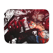Load image into Gallery viewer, Black Clover Asta Sherpa Blanket