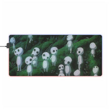 Load image into Gallery viewer, Princess Mononoke RGB LED Mouse Pad (Desk Mat)