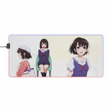 Load image into Gallery viewer, Saekano: How To Raise A Boring Girlfriend RGB LED Mouse Pad (Desk Mat)