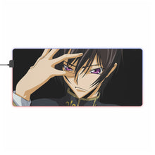 Load image into Gallery viewer, Lelouch Lamperouge RGB LED Mouse Pad (Desk Mat)