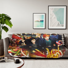 Load image into Gallery viewer, Haikyu!! Sherpa Blanket