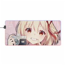 Load image into Gallery viewer, Lycoris Recoil Chisato Nishikigi RGB LED Mouse Pad (Desk Mat)
