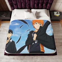 Load image into Gallery viewer, Haikyu!! Sherpa Blanket