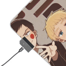 Load image into Gallery viewer, Mob Psycho 100 Arataka Reigen, Ekubo, Ritsu Kageyama, Teruki Hanazawa RGB LED Mouse Pad (Desk Mat)