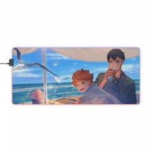 Load image into Gallery viewer, Haikyu!! RGB LED Mouse Pad (Desk Mat)
