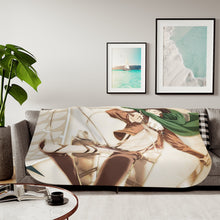Load image into Gallery viewer, Shingeki no Kyonjin - Captain Levi Sherpa Blanket
