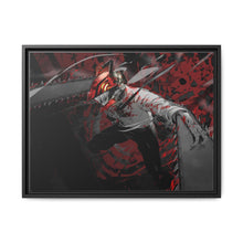 Load image into Gallery viewer, Anime Chainsaw Man Canvas Framed Art Print