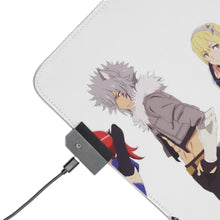 Load image into Gallery viewer, Is It Wrong To Try To Pick Up Girls In A Dungeon? RGB LED Mouse Pad (Desk Mat)