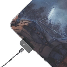 Load image into Gallery viewer, Anime Train Station RGB LED Mouse Pad (Desk Mat)