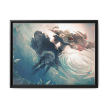 Load image into Gallery viewer, Anime Howl's Moving Castle Canvas Framed Art Print