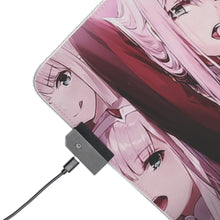 Load image into Gallery viewer, Zero Two RGB LED Mouse Pad (Desk Mat)