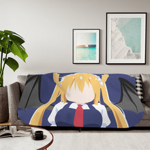 Load image into Gallery viewer, Kobayashi's Dragon Maid Minimalist Sherpa Blanket