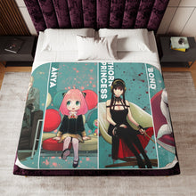 Load image into Gallery viewer, Anime Spy x Family Sherpa Blanket