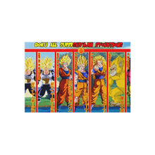 Load image into Gallery viewer, Goku Supersaiyajin Evolutions Rug