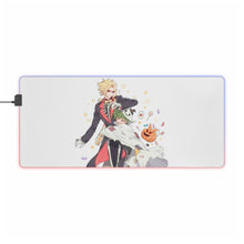 Load image into Gallery viewer, My Hero Academia Izuku Midoriya, All Might RGB LED Mouse Pad (Desk Mat)