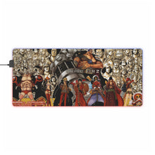 Load image into Gallery viewer, One Piece Monkey D. Luffy, Roronoa Zoro, Sanji, Nico Robin, Tony Tony Chopper RGB LED Mouse Pad (Desk Mat)