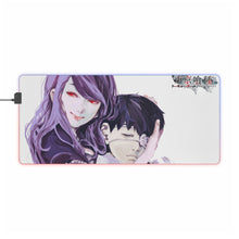 Load image into Gallery viewer, Tokyo Ghoul Ken Kaneki, Rize Kamishiro RGB LED Mouse Pad (Desk Mat)