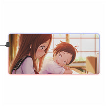 Load image into Gallery viewer, Karakai Jouzu No Takagi-san RGB LED Mouse Pad (Desk Mat)